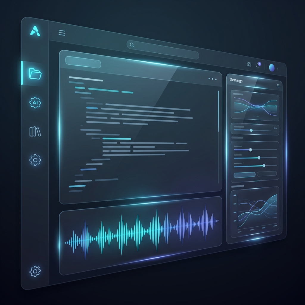 SonicScript Dashboard Interface